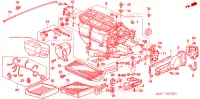 UNITA RISCALDATORE(LH) per Honda CRV LS 5 Porte 4 velocità automatico 2002