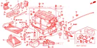 UNITA RISCALDATORE(RH) per Honda CRV SES 5 Porte 4 velocità automatico 2002