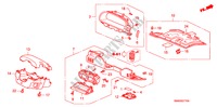 ABBELLIMENTO STRUMENTI(LH)(LATO GUIDATORE) per Honda CR-V ES 5 Porte 4 velocità automatico 2006