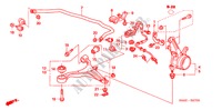 GIUNTO ANTERIORE/ BRACCIO INFERIORE ANT. per Honda CR-V RV-I 5 Porte 5 velocità manuale 2006