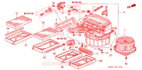 SOFFIATORE RISCALDATORE(LH) per Honda CRV EXECUTIVE 5 Porte 4 velocità automatico 2006