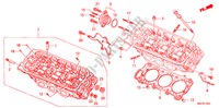 TESTA CILINDRO POSTERIORE ( '04) per Honda MR-V LX 5 Porte 5 velocità automatico 2003