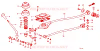 LEVA CAMBIO(5MT) per Honda ACCORD EX 3 Porte 5 velocità manuale 1982
