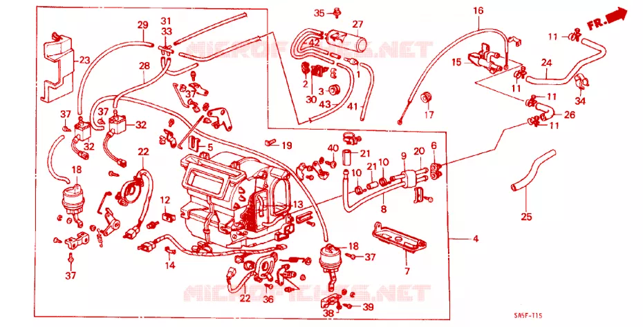 UNITA RISCALDATORE Honda  ACCORD 1983 STD 3 velocità automatico 