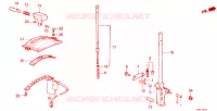 LEVA SELEZIONE(AT) per Honda ACCORD EX 1800 4 Porte 4 velocità automatico 1984
