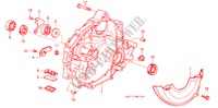 ALLOGGIO INNESTO per Honda JAZZ STD 3 Porte 4 velocità manuale 1984