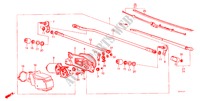 TERGICRISTALLO PARAVENTO (B,F,G,P,S,W,X) per Honda JAZZ DX 3 Porte 3 velocità automatico 1985