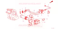 TUBO ACQUA/CONDOTTO RISCALDATORE per Honda JAZZ DX 3 Porte 5 velocità manuale 1984