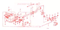 UNITA RISCALDATORE/TUBO ACQUA per Honda CIVIC DX 5 Porte 5 velocità manuale 1983