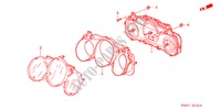 COMPONENTI INDICATORE(NS) per Honda JAZZ 1.2S-W 5 Porte 5 velocità manuale 2003