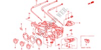 CONTROLLO RISCALDATORE(RH) per Honda JAZZ 1.2S-W 5 Porte 5 velocità manuale 2003