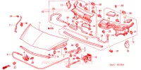 MANTICE(LH) per Honda JAZZ 1.4 LS 5 Porte pieno automatica 2002