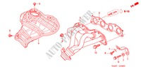 MOLTEPLICE SCARICO per Honda JAZZ 1.2S-W 5 Porte 5 velocità manuale 2003