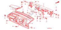 PANNELLO STRUMENTI(RH) per Honda JAZZ 1.2S-S 5 Porte 5 velocità manuale 2003