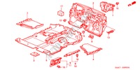 STOINO PAVIMENTO per Honda JAZZ 1.2S-W 5 Porte 5 velocità manuale 2003
