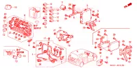 UNITA DI CONTROLLO(CABINA) (LH) per Honda JAZZ 1.4 LS 5 Porte pieno automatica 2002