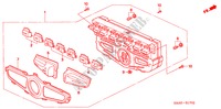 ARIA CONDIZIONATA CONTROLLO(LH) per Honda JAZZ 1.4 LS 5 Porte pieno automatica 2005