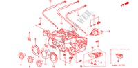 CONTROLLO RISCALDATORE(RH) per Honda JAZZ 1.4 S 5 Porte 5 velocità manuale 2004