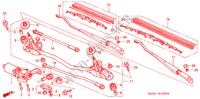 TERGICRISTALLO ANTERIORE(LH) per Honda JAZZ 1.2 S 5 Porte 5 velocità manuale 2005