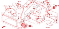 ARIA CONDIZIONATA (TUBI/CONDOTTI)(RH) per Honda JAZZ 1.4 SE 5 Porte 5 velocità manuale 2007