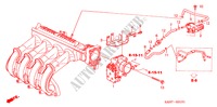 CORPO VALVOLA IMMISSIONE(2) per Honda JAZZ 1.2 S-S 5 Porte 5 velocità manuale 2007