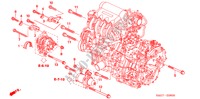 TIRANTE ALTERNATORE per Honda JAZZ 1.3 LS 5 Porte 5 velocità manuale 2007
