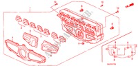 ARIA CONDIZIONATA CONTROLLO(LH) per Honda JAZZ S4ES 5 Porte pieno automatica 2008