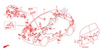 BARDATURA FILO(RH) per Honda JAZZ 1.2 S 5 Porte 5 velocità manuale 2008