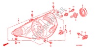 FANALE(1) per Honda JAZZ 1.2 E 5 Porte 5 velocità manuale 2008