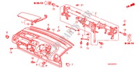 PANNELLO STRUMENTI(RH) per Honda JAZZ 1.4 SES 5 Porte 5 velocità manuale 2008