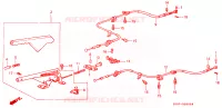 FRENO DI PARCHEGGIO per Honda PRELUDE EX 2 Porte 4 velocità automatico 1983