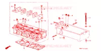 TESTATA per Honda PRELUDE EX 2 Porte 4 velocità automatico 1983