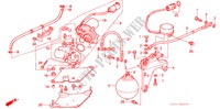 ACCUMULATORE(A.L.B.) per Honda LEGEND V6 2.7I 4 Porte 5 velocità manuale 1988