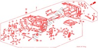 UNITA RISCALDATORE per Honda LEGEND V6 2.7I 4 Porte 4 velocità automatico 1989