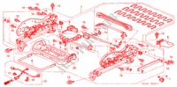 COMP. SEDILE ANT. (S.)(ALTEZZA AUTOMATICA) per Honda ACCORD 2.4          VTI-E 4 Porte 5 velocità automatico 2005