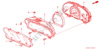 COMPONENTI INDICATORE(NS) per Honda ACCORD 2.4          VTI-E 4 Porte 5 velocità manuale 2003