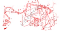 CONDOTTO INSTALLAZIONE/TUBI (E,F,G,W) per Honda ACCORD LX 4 Porte 5 velocità manuale 1986