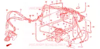 CONDOTTO INSTALLAZIONE/TUBI (E,F,G,W) per Honda ACCORD EX 3 Porte 4 velocità automatico 1986