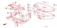 COPERTURA CONTROLLO (F,G,S,W,X)(PGM FI) per Honda ACCORD EX-2.0I 3 Porte 4 velocità automatico 1986