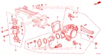 CORPO VALVOLA IMMISSIONE(PGM FI) per Honda ACCORD 2.0 EX I 3 Porte 4 velocità automatico 1986