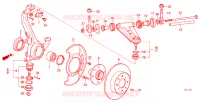 NOCCA per Honda ACCORD EX 3 Porte 4 velocità automatico 1986