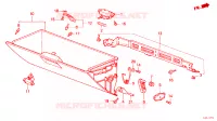 SCATOLA OGGETTI per Honda ACCORD EX 3 Porte 4 velocità automatico 1986