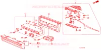 CONTROLLO RISCALDATORE (TIPO BOTTONE) per Honda ACCORD EX 4 Porte 5 velocità manuale 1987