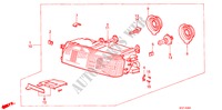 FANALE(2) per Honda ACCORD EX 1600 4 Porte 4 velocità automatico 1987