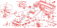 PANNELLO STRUMENTI(1) per Honda ACCORD 2.0I-16 4 Porte 5 velocità manuale 1989