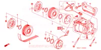 ARIA CONDIZIONATA(COMPRESSORE) per Honda ACCORD 2.0 COMFORT 4 Porte 5 velocità manuale 2004