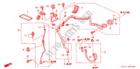 ARIA CONDIZIONATA(TUBI/CONDOTTI)(LH) per Honda ACCORD 2.4 EXECUTIVE 4 Porte 6 velocità manuale 2003