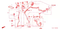 ARIA CONDIZIONATA(TUBI/CONDOTTI)(LH) per Honda ACCORD 2.0 SE 4 Porte 5 velocità automatico 2006
