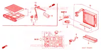 ARIA CONDIZIONATA(UNITA' RINFRESCATORE) (LH) per Honda ACCORD 2.0 COMFORT 4 Porte 5 velocità manuale 2004