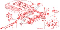 COMP. SEDILE ANT. (D.)SEDILE AUTOMATICO 4 SENSI per Honda ACCORD 2.0 EXECUTIVE 4 Porte 5 velocità manuale 2006